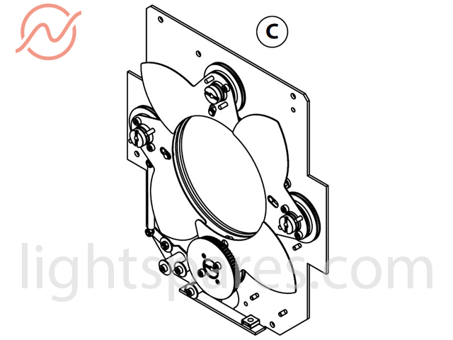 Robert Juliat - Manual Shutter Assembly (D=100)