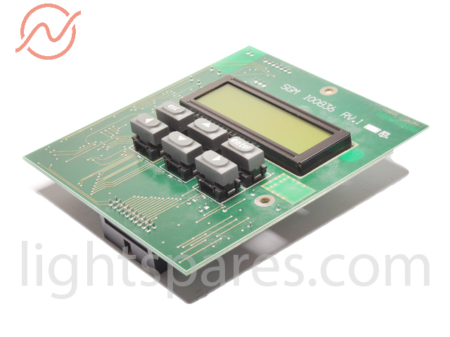 SGM Powerlight 1212D - Displayplatine