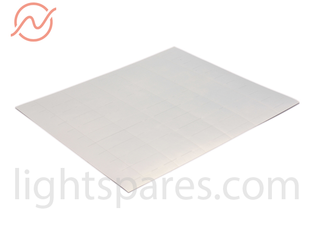 LichtTechnik - Markerbogen 13x25 (50 Stk) Dunkelf.