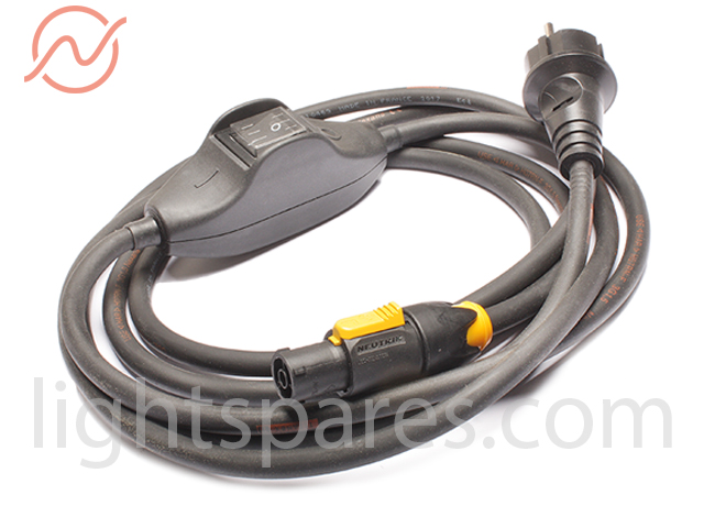 ARRI - Netzkabel, 3m, powerCon True1/Schuko