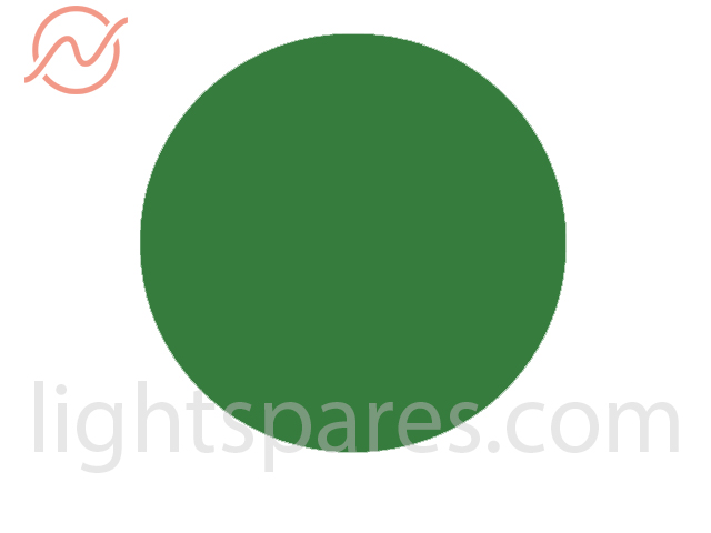 SGM - Gobo grün 38mm (Glas)