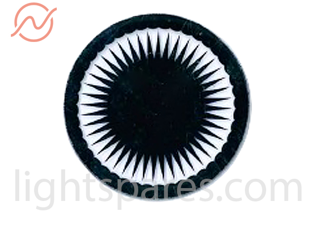 SGM Victory - Gobo S/W Star d=34mm (Glas)