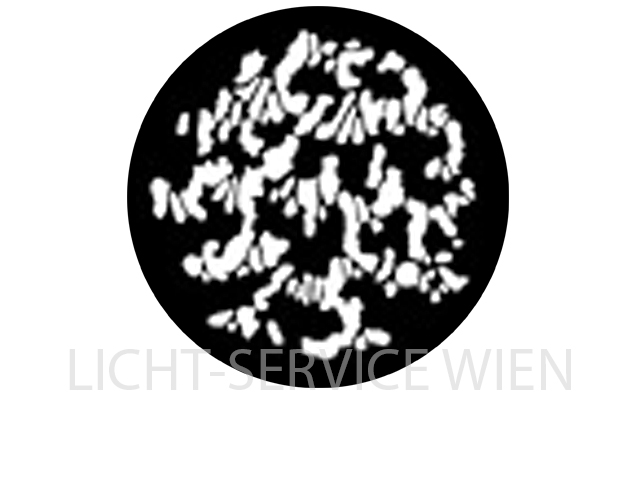 Vari*Lite VL1000 - Gobo Glas "Metal Leaves"