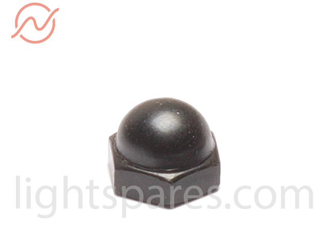 Vari*Lite - NUT, ACORN 10-32 THD, 3/8 W BLK ZINC