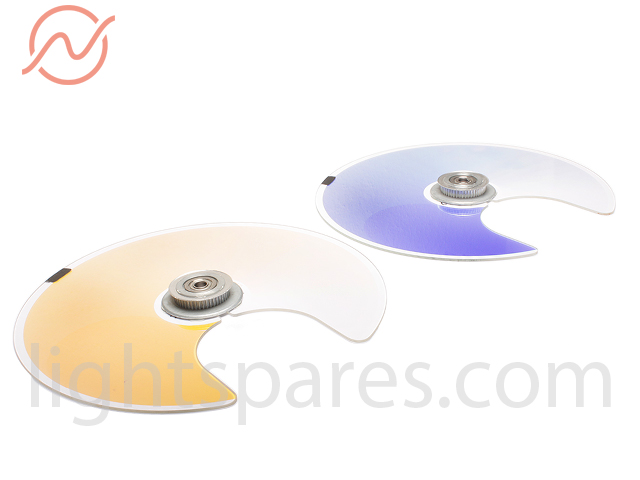 Varilite VL3500 Wash Spare Matched Pair Amber/Cyan