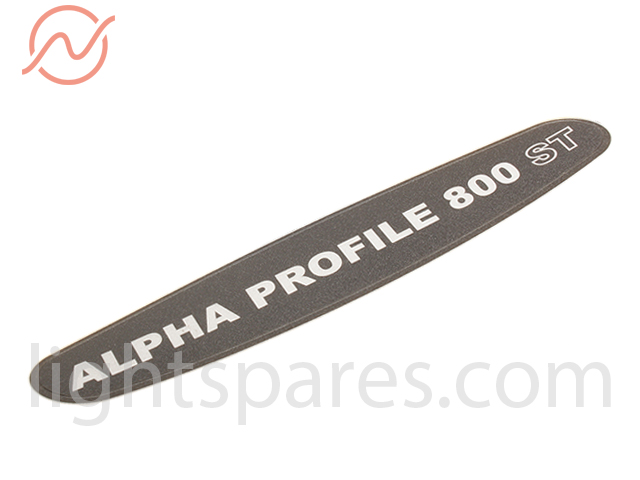 ClayPaky Alpha Profile 800 ST Label Yoke Cover