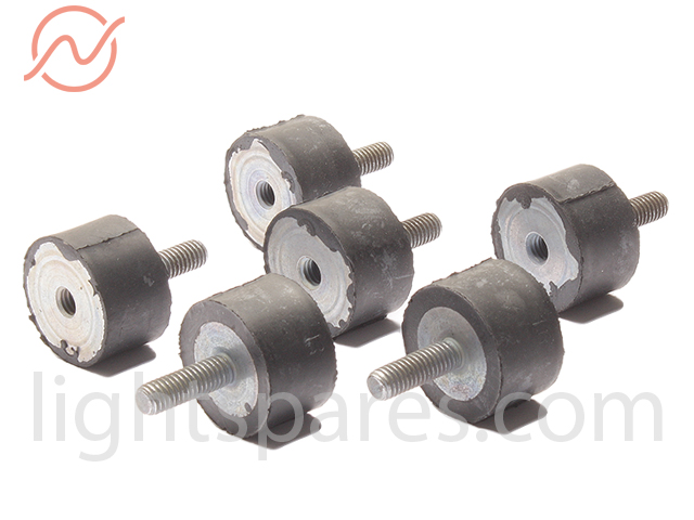 ARRI 2,5 CB - Gummipuffer Maschinenfuß Set (6Stk)