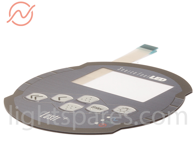ETC S4 LED LUSTR+ - UI FACE PANEL ASSY