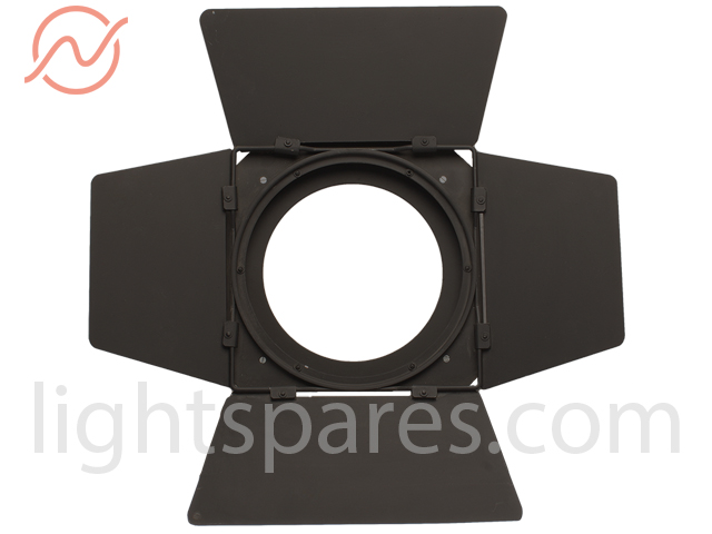 Pani LH1000 - Torblende 4 Flügel, drehbar, schwarz