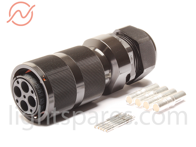 ARRI Cineline HMI conn.line female 12/18/24KW PG36