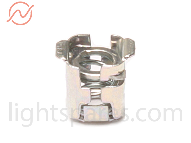 Martin - 1/4 turn receptacle 4mm shiny