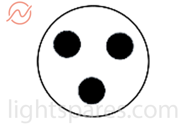 Martin Mac250 - Gobo Nr.4 (Triple Beam) D22.5
