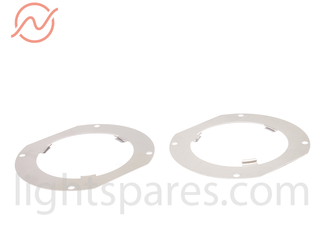 Niethammer - Dreipunkthalterblech Set, 60mm 2Teile