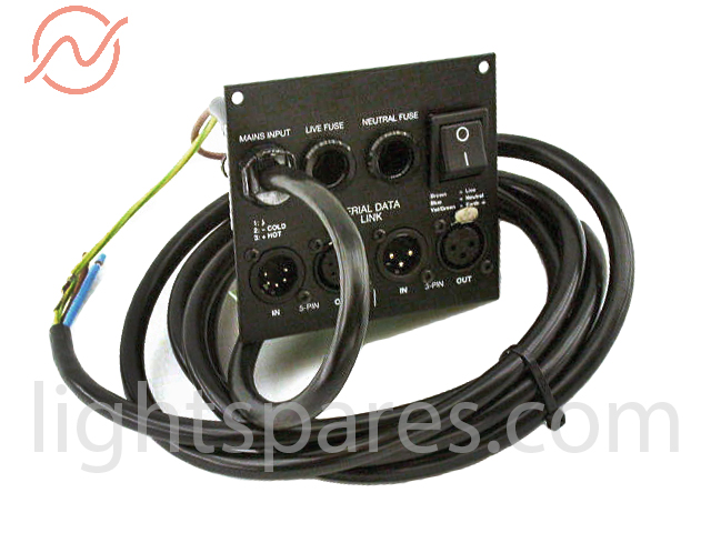 Martin - MAC2000 Mains/DMX inlet module
