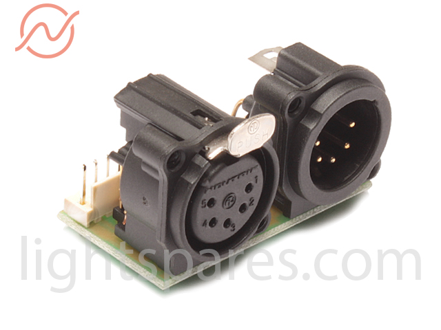 Martin - PCB 5 pin XLR male-female