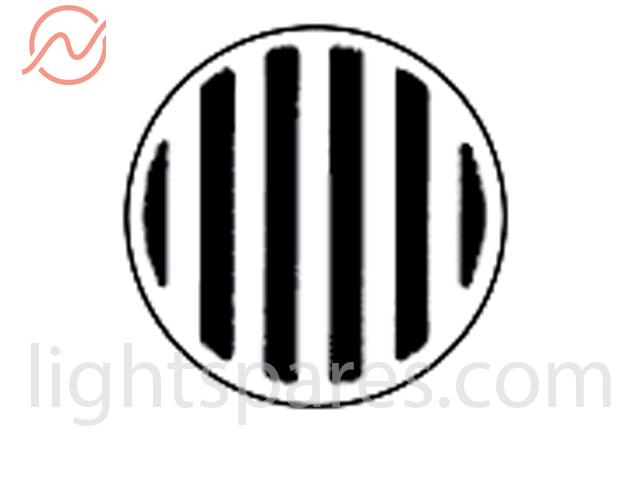 Martin Mac500 - Rotating Gobo Nr. 4 (Thin Bars)
