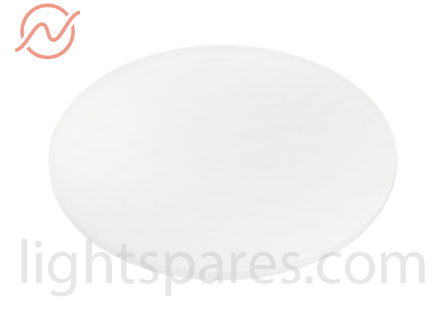 Martin - Ø65x2mm. Sandblown float glass
