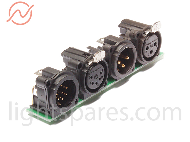 Martin - PCB 3/5pin XLR male/female, mo