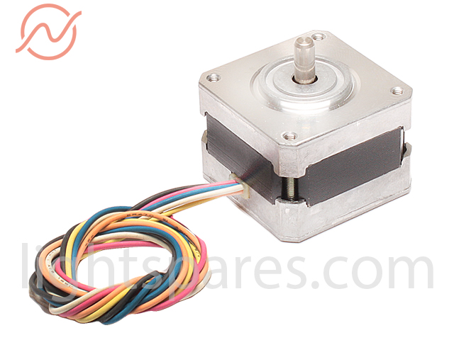 Martin - Stepmotor, 39x39x28mm, 12mm shaft