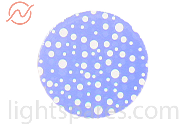 Martin - Random Holes Blue , size 250, glass