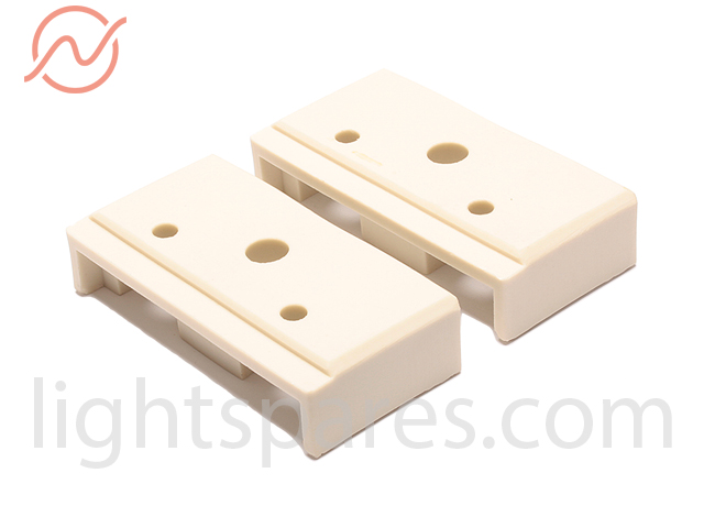 Strand - Lampsocket Ceramic Shells (Package 2pcs)
