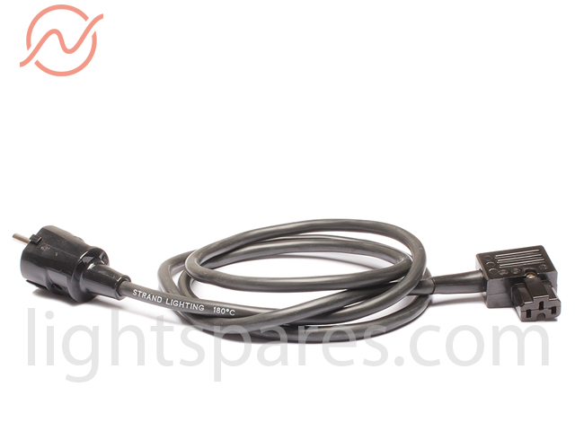Strand - Cantata F/PC Mains Cable, hitzebeständig