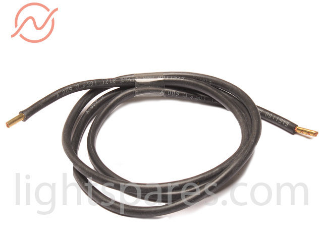 Martin - Wire black 1x1.5mm2uL siff 68cm