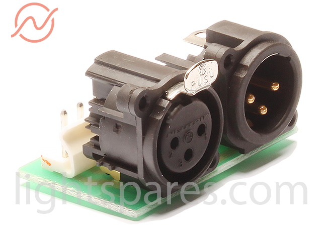 Martin Mac250 - PCBA 3pin XLR (narrow) male/fem