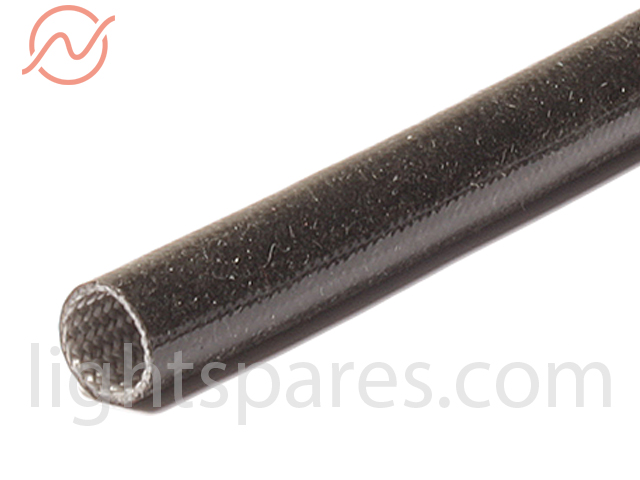 Martin - Silicon/glass sleeve d=6mm, black