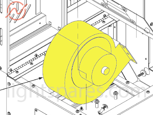 Lycian M2 - Large Blower for 2500W Lamphouse