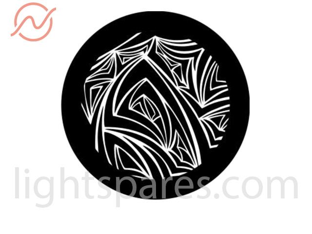 Robe - Gobo dichroic 26,8-Abstract Lines
