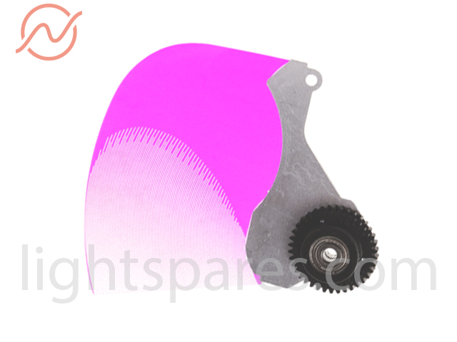 Robe - Lamelle colouring C Magenta with wheel