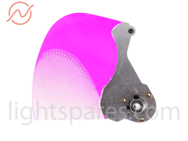 Robe - Lamelle colouring C Magenta with flange