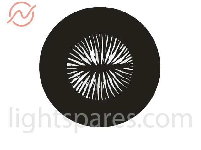 GLP GT-1 - Gobo explosion slot8 (Material Quartz)