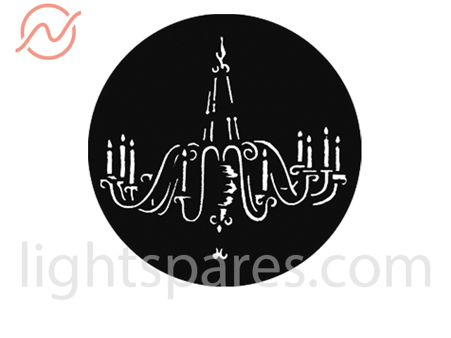 Robe DLSProfile Gobo metal G719 Chandelier adapted