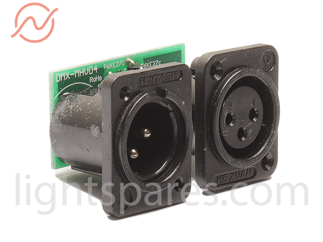 Showtec Phantom - DMX/XLR pcb DMX-MHV04