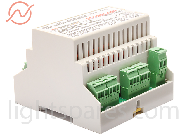 Soundlight DMX Splitter 8 outputs, DIN, RDM