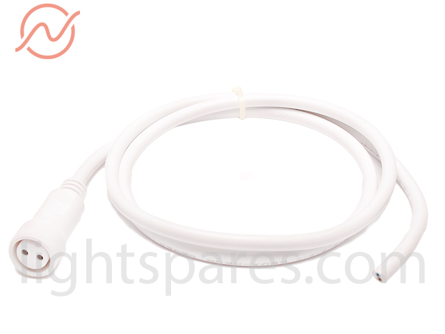 PROLED Kabel 2Pol 100cm, 1xW-open end, weiss