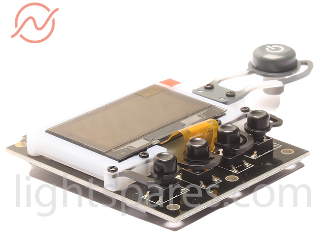 Aputure Light Storm LS C120d II - OLED Keyboard