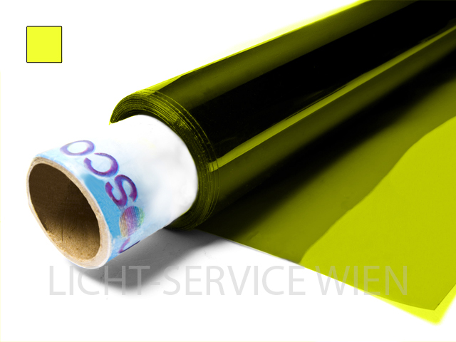 Rosco E-Colour  #100 Spring Yellow