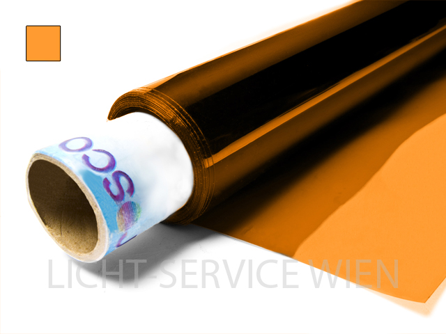 Rosco E-Colour  #204 Full C.T. Orange