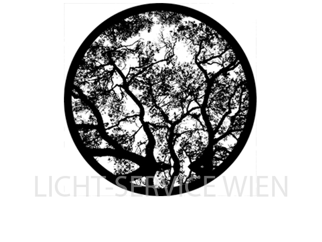 Rosco (DHA) Gobo E-Size Glass B&W - Skyward