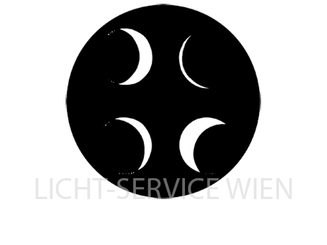 Rosco (DHA) Gobo B-Size - 77848 Moon Phases