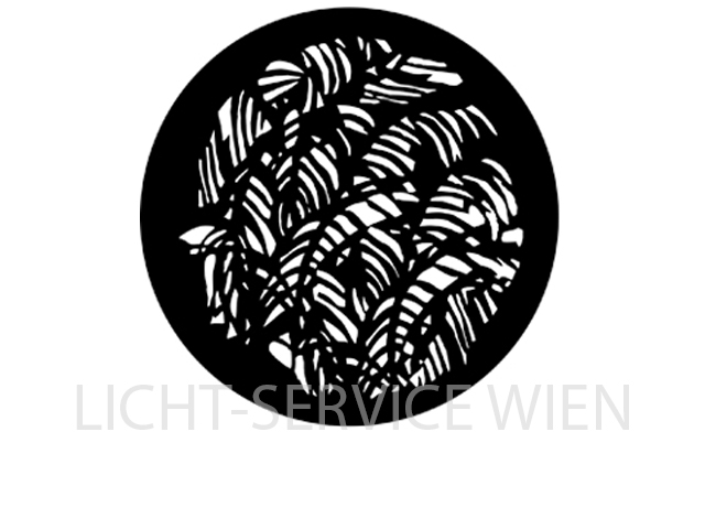 Rosco (DHA) Gobo B-Size - 77126 Jungle Leaves