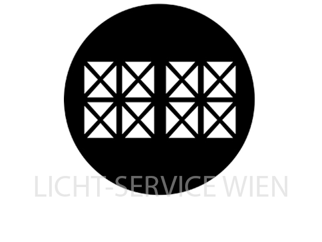 Rosco (DHA) Gobo A-Size - 77350 Tudor