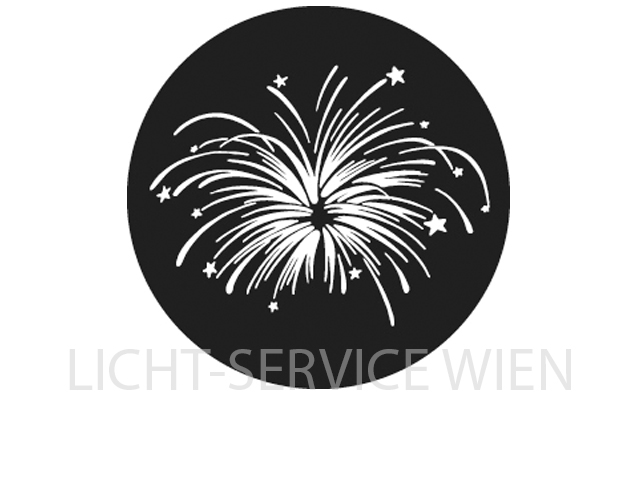 Rosco (DHA) Gobo B-Size - 78602 Fireworks 6