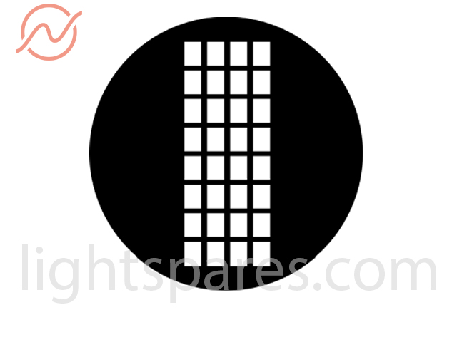 Rosco (DHA) Gobo A-Size - 77142 Georgian Window
