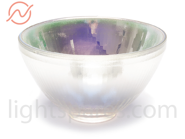 Reflektor Glas d=150mm, h=85mm, Loch d=25mm