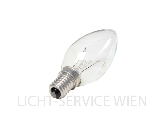 Glühlampe Birnenform 25W weiß klar [E27]