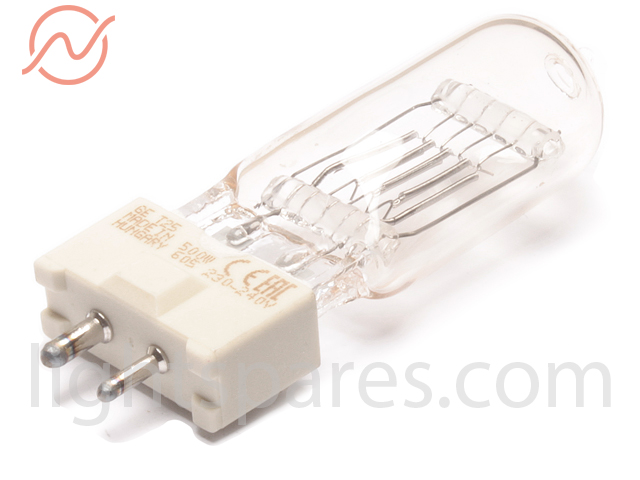 Halogen Lampe T25 GCV 500W 240V [GY9,5] Osram